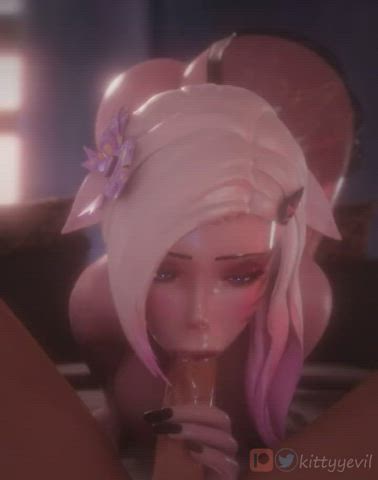 3d blowjob sex gif