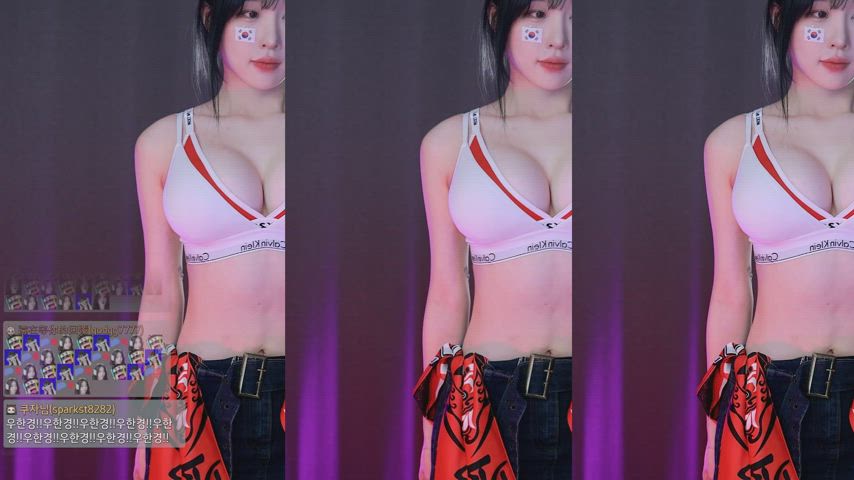 asian big tits dancing korean gif