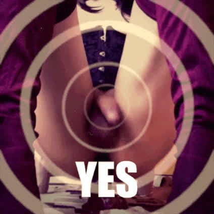 Dildo Hypnosis Sissy gif