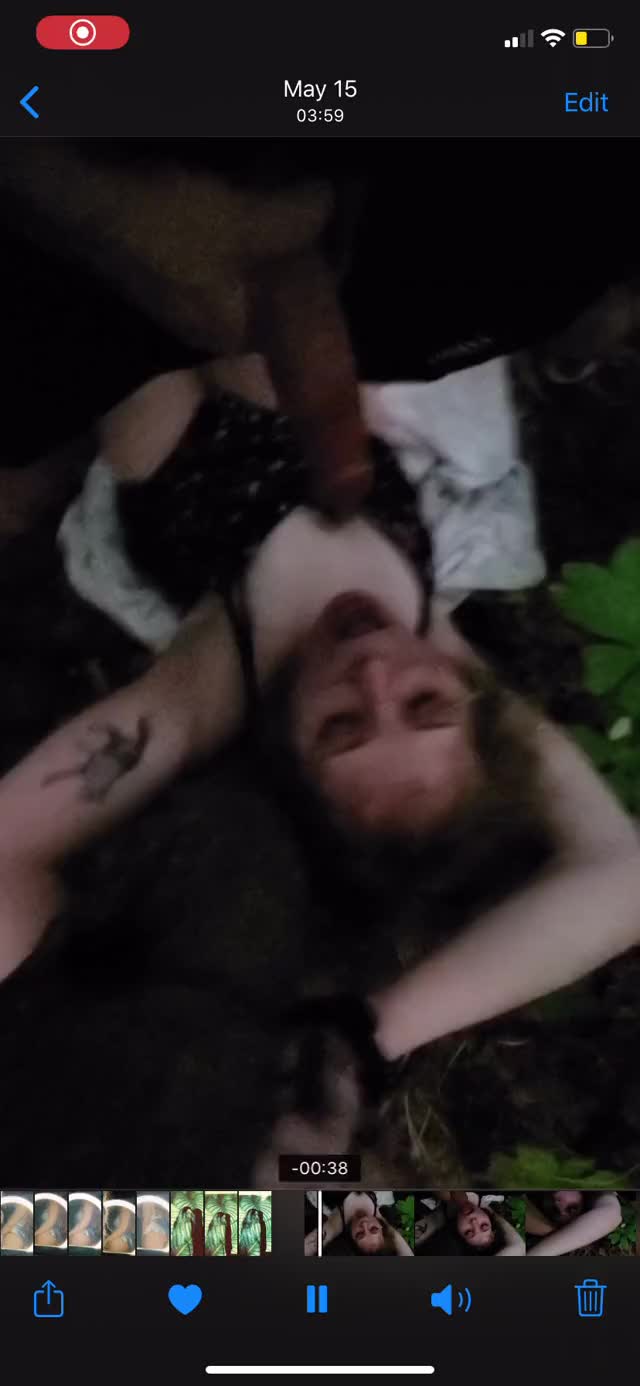 Throat fucked in a public park ? [OC]
