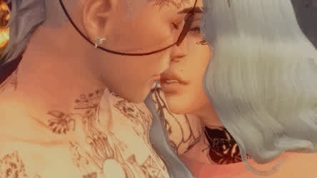 Couple Handjob Romantic gif