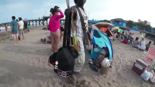 En la playa Verano 2017 Santa Teresita