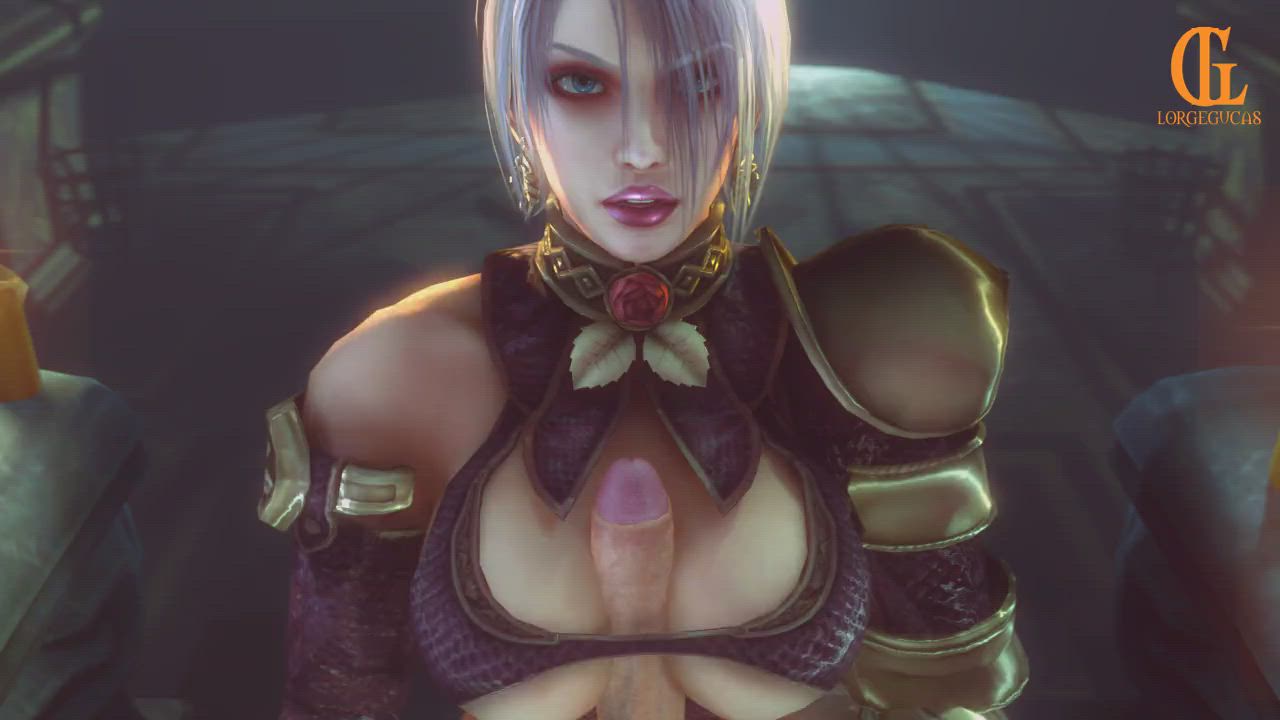 Animation Busty Titty Fuck gif