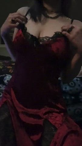 Big tits on a small frame, you interested? ?