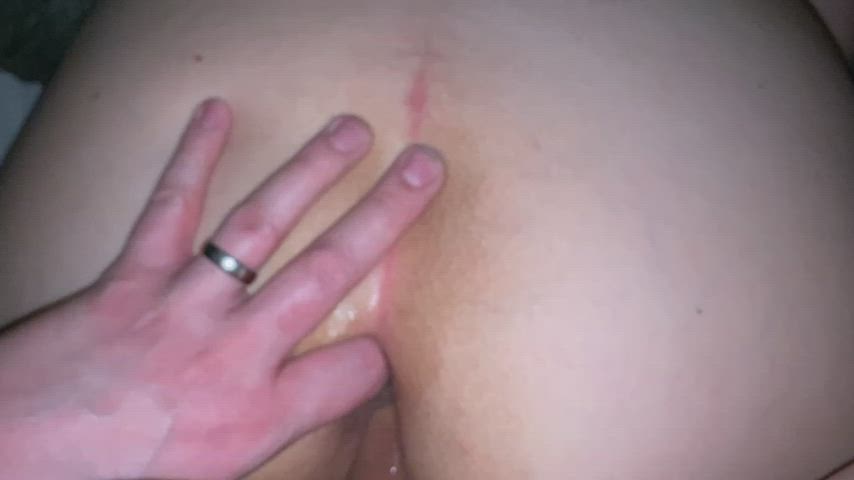 Anal Play Ass Ass Spread Asshole Big Ass Bubble Butt Cock Couple Cum Hotwife MILF