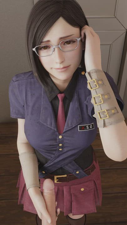 3D Handjob SFM gif