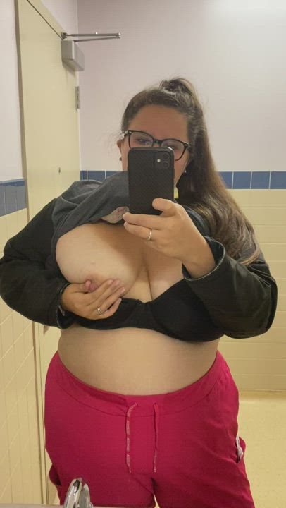 A little fun at work before my shift ends