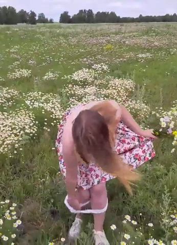 boobs cute masturbating orgasm outdoor petite pussy solo teen tits gif