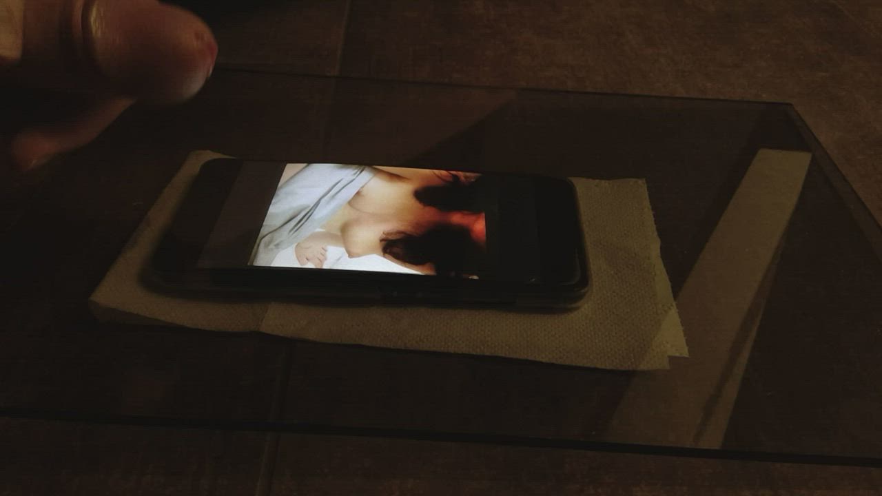 Cum On Tits Cumshot Tribute gif