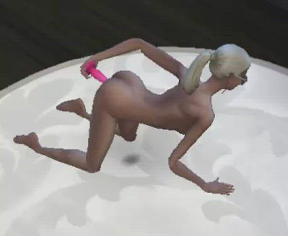 animation ass dildo solo gif