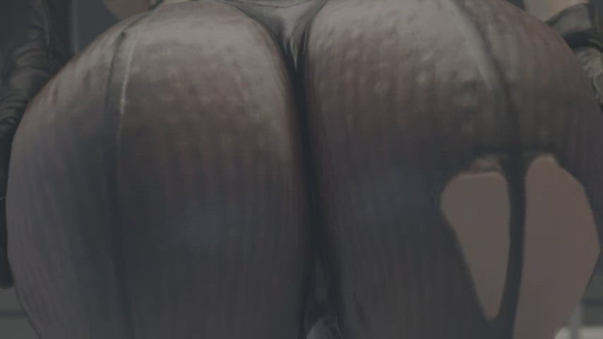 3d strip twerking gif