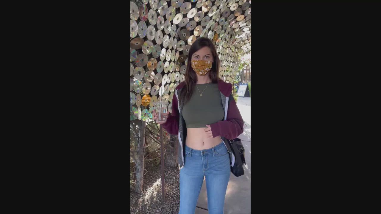 You can't even see her privates in public