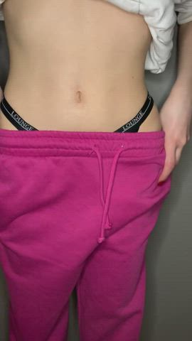 Can i be only in a thong at your place ?