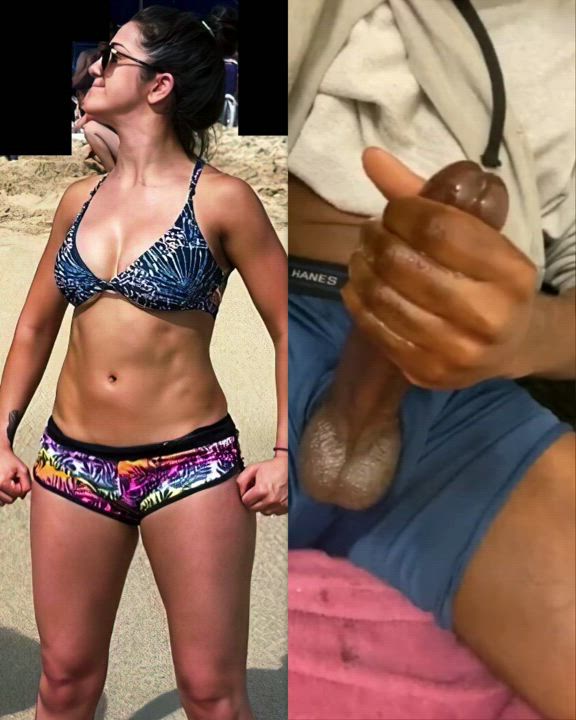 Cumming hard for Bayley’s body