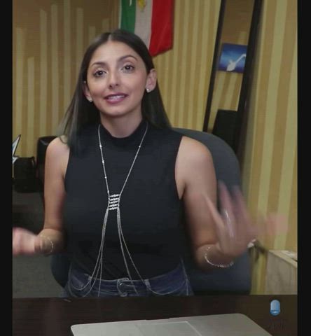 armpits huge tits latina petite gif