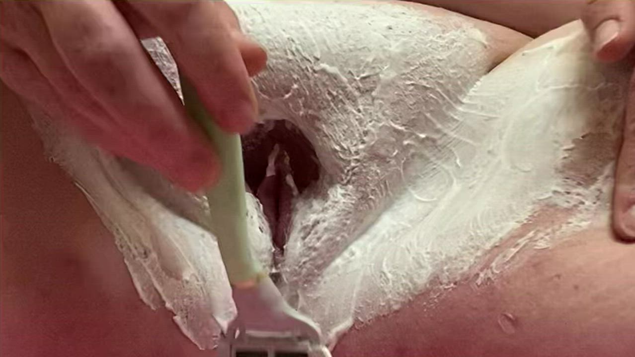 Pussy Shaved Pussy Shaving gif