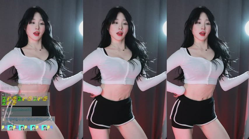 asian dancing korean gif