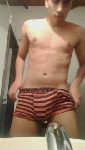 Amateur Big Dick Cumshot Porn GIF by yvescemar