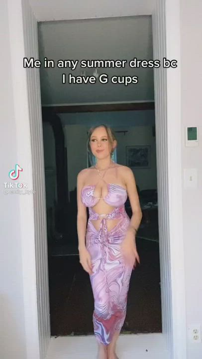 Big Tits Teen TikTok gif