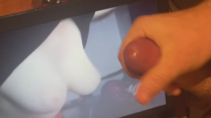 Cum Tits Tribute gif