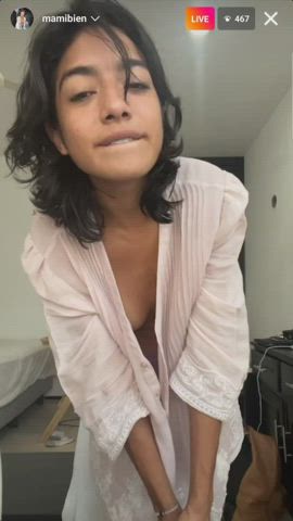 Latina Nipples Nipslip Porn GIF by whornii