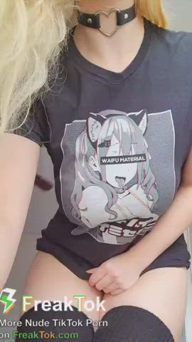 big ass big tits blonde boobs bouncing tits huge tits natural tits nipples tits gif