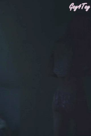 blonde celebrity lingerie panties tease tight tight ass trans gif