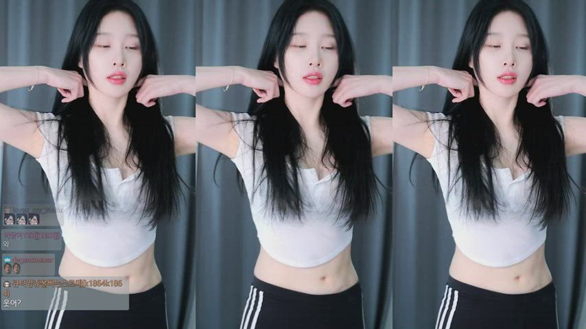 asian big tits dancing korean gif