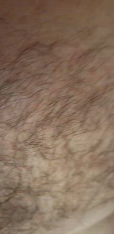 bouncing cock hairy little dick male masturbation masturbating massive-cock gif