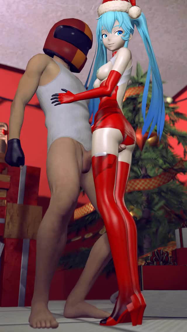 HMiku ThighJob&HJ XmasRemastered(Cam2) Boombadaboom x264(LQ)