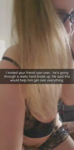 amateur ass big tits breeding caption cheating cuckold hotwife white girl gif