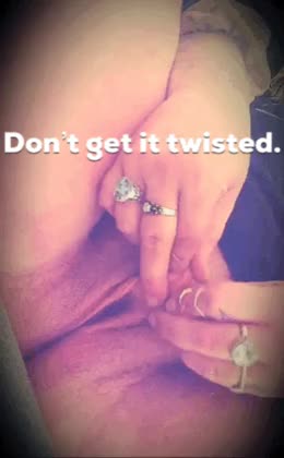 Huge labia twisted