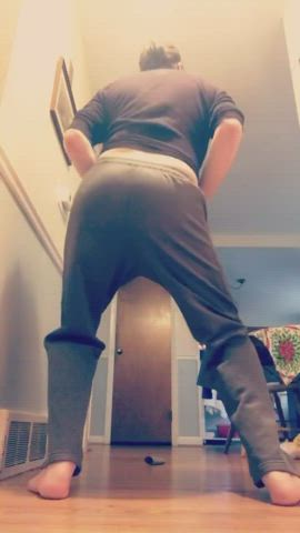 Ass Spread Asshole Striptease gif