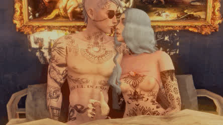 Couple Handjob Romantic gif