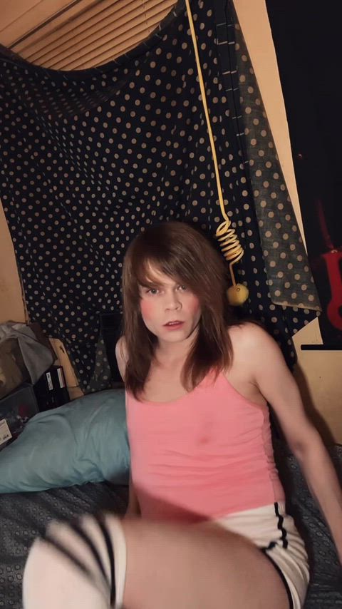 femboy sissy stripping striptease trans trans woman femboys gif