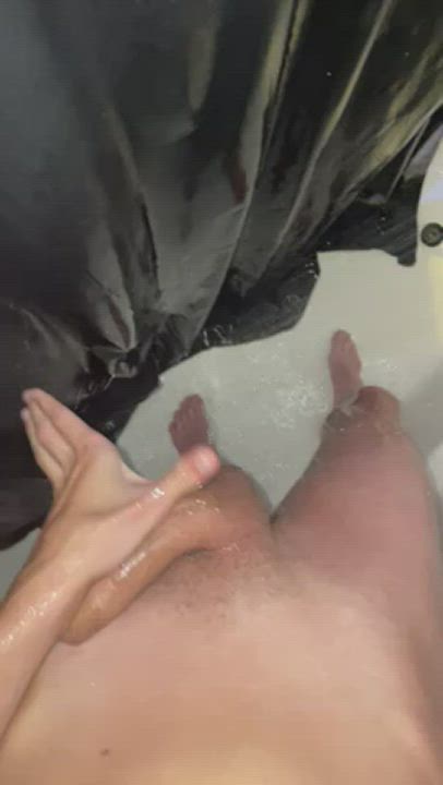 Big Dick Cock Milking Cock Worship gif