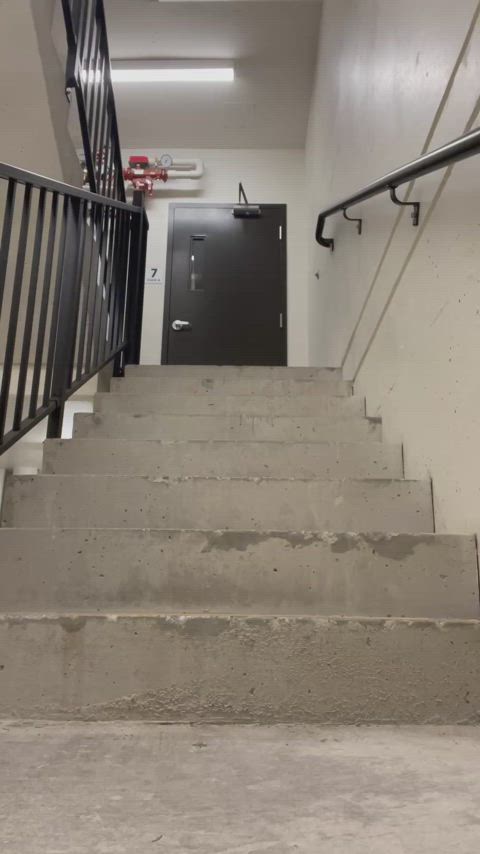 POV: I walked past you in the stairwell