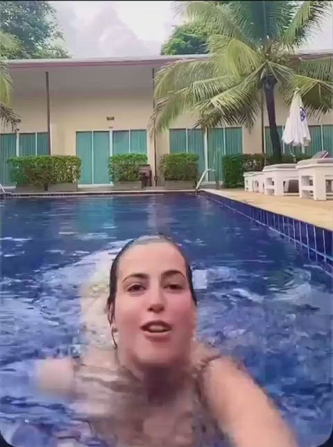 Swimming Pool: The Movie - Wet Tits & Nip Slips