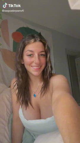 ass big tits natural tits tiktok gif