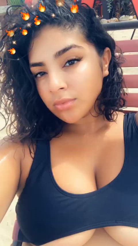 big tits boobs busty girls latina onlyfans thick tits gif