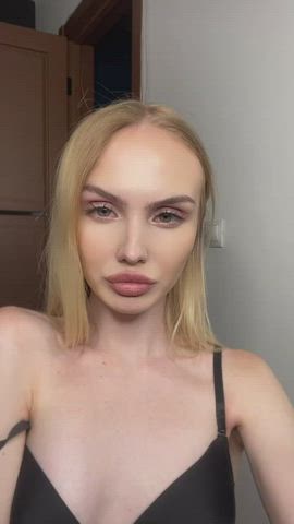 blonde onlyfans petite tits gif