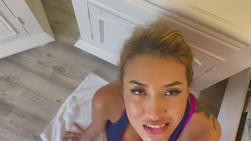 asian blowjob cumshot facial jayden lee gif