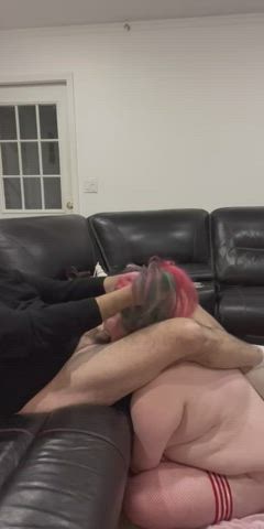 blowjob daddy face fuck gif