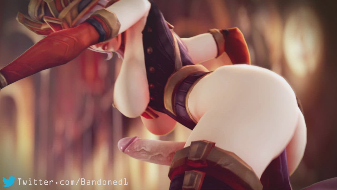 3D Futanari gif