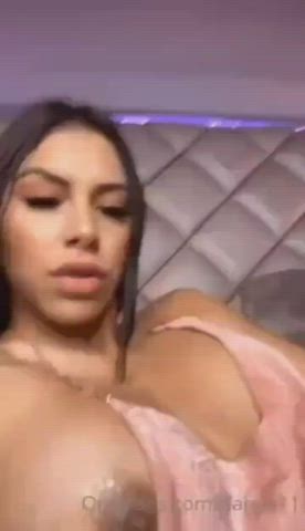 Intense Latina OnlyFans Orgasm Squirt Squirting Watersports Wet Wet Pussy gif