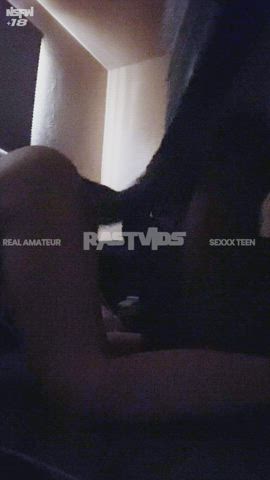 18 years old amateur bbc big dick homemade interracial white girl gif