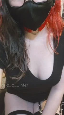 Boobs Bouncing Bouncing Tits Braless Pale gif