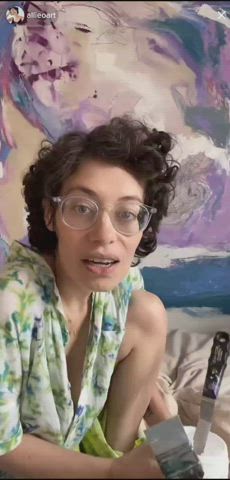 big tits braless downblouse nipple nipples nipslip gif