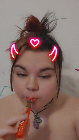 brown eyes chubby smoking gif