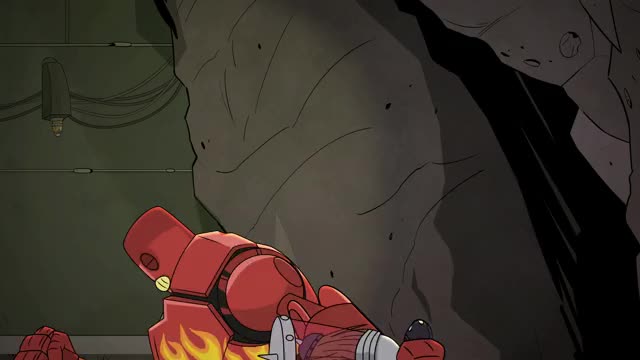 Robo jaw punch